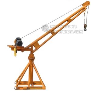 Cẩu xoay xây dựng FUJIFA 360 độ 800kg thép ống tròn