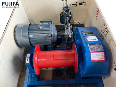 Máy tời điện mặt đất FUJIFA JM1-1T, 380V 3