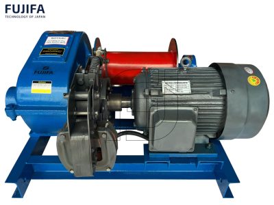 Máy tời điện mặt đất FUJIFA JK2-2T, 380v 3