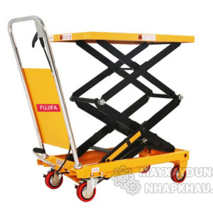Xe nâng bàn FUJIFA 350Kg khung kéo đôi cao 1.3m