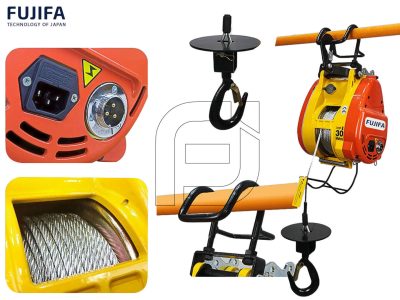 Máy tời điện treo mini FUJIFA SKF 160, 160KG 3